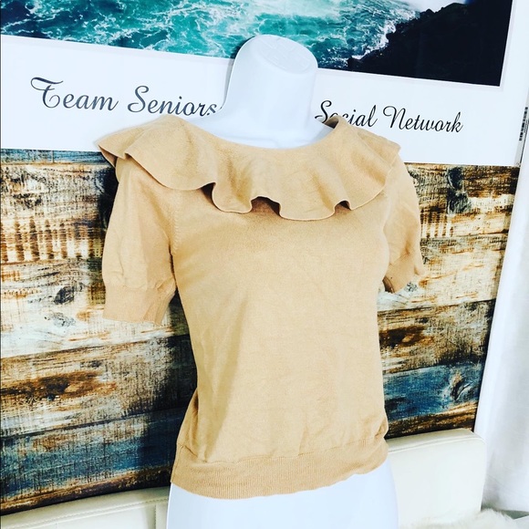 Fitted sweater top - Picture 3 of 4